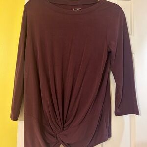 Burgundy Women’s Top